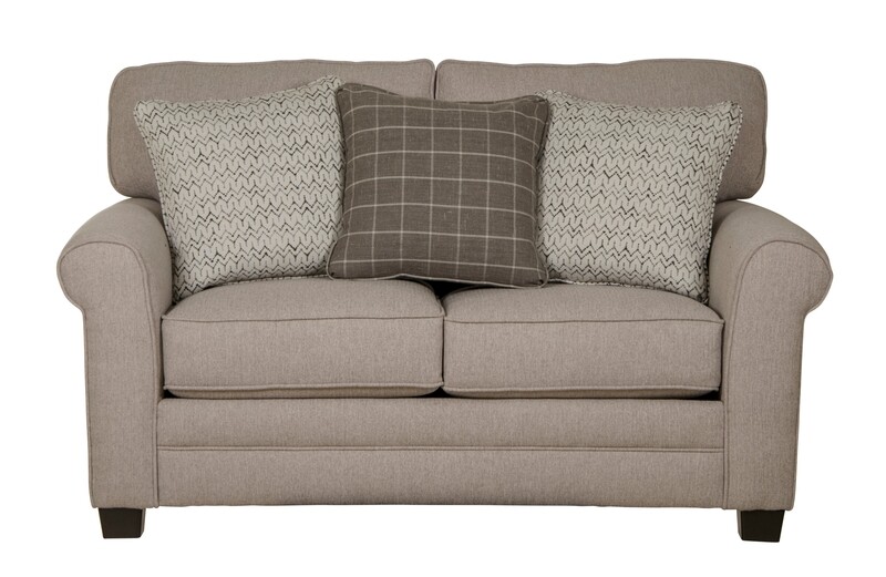 LEWISTON LOVESEAT - CEMENT