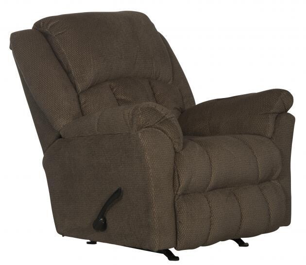 BINGHAM ROCKER RECLINER W/DELUXE HEAT &amp; MASSAGE - CAFE (DISC)