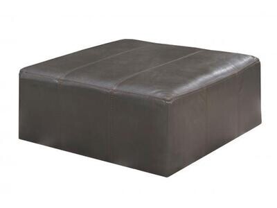 DENALI- 40” COCKTAIL OTTOMAN - STEEL