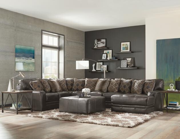 DENALI 3PC MODULAR SECTIONAL W/ CHAISE- STEEL