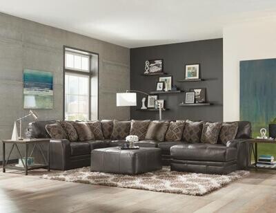 DENALI 3PC MODULAR SECTIONAL W/ CHAISE- STEEL
