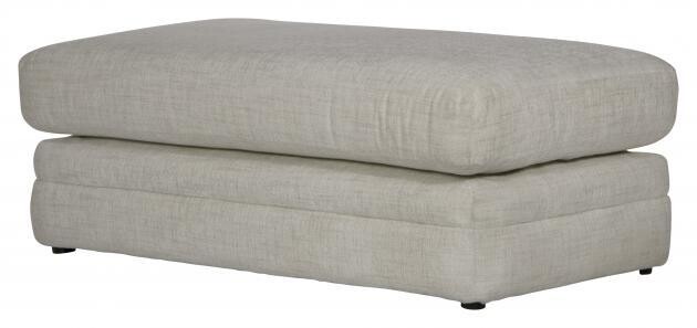 ZELLER OTTOMAN - CREAM
