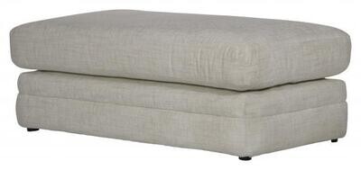 ZELLER OTTOMAN - CREAM