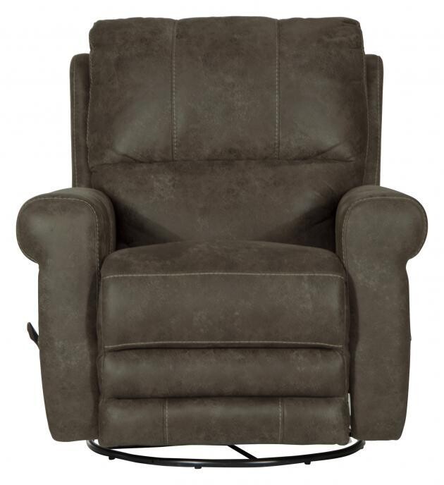 MADDIE SWIVEL GLIDER RECLINER - ASH