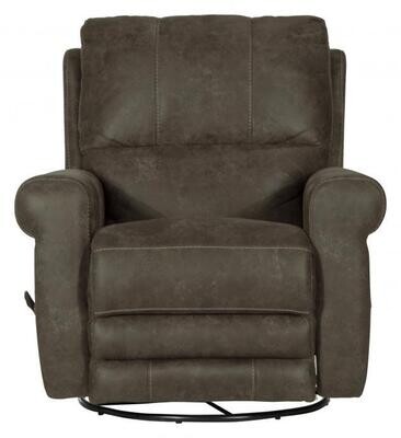 MADDIE SWIVEL GLIDER RECLINER - ASH