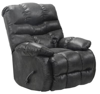 BERMAN CHAISE ROCKER RECLINER - STEEL