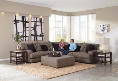 AVA 3PC SECTIONAL (2 SOFA 1 CORNER) - PEPPER