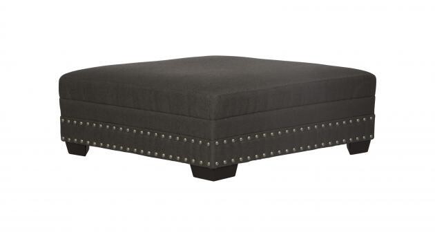 CRAWFORD OTTOMAN - METAL