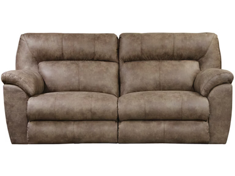 HOLLINS POWER RECLINING SOFA - COFFEE