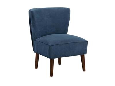 ROWAN ACCENT CHAIR - NAVY (DISC)