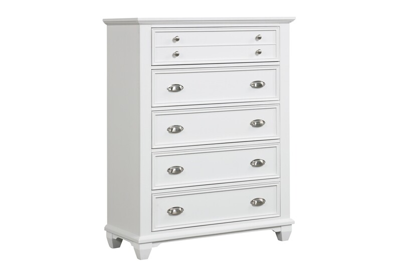 JAMESTOWN CHEST - WHITE