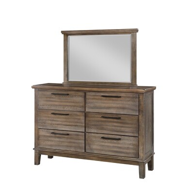 CAGNEY MIRROR - VINTAGE GRAY