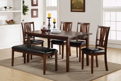 DIXON DINING 6 PC SET - ESPRESSO