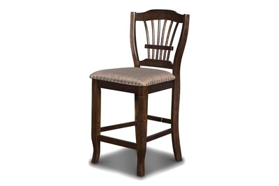 BIXBY COUNTER CHAIR (MUST ORDER IN PAIRS)- ESPRESSO