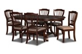 BIXBY DINING TABLE &amp; 6 CHAIRS 7 PC SET