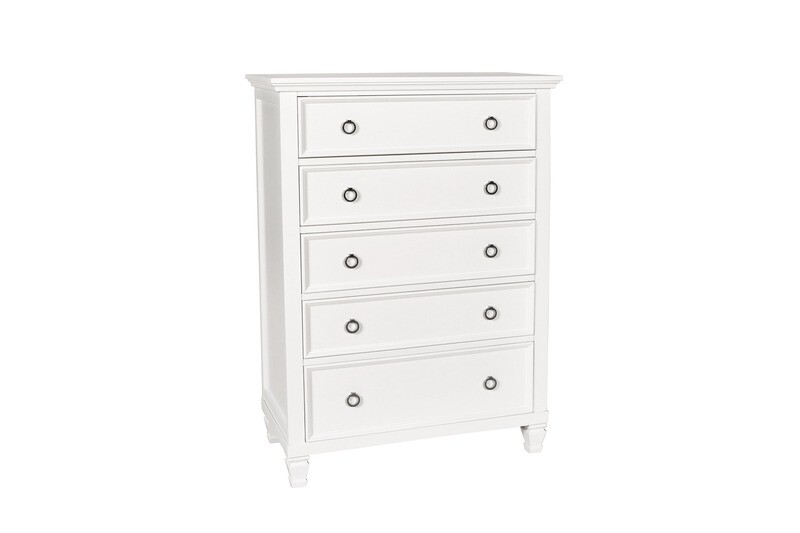TAMARACK CHEST - WHITE
