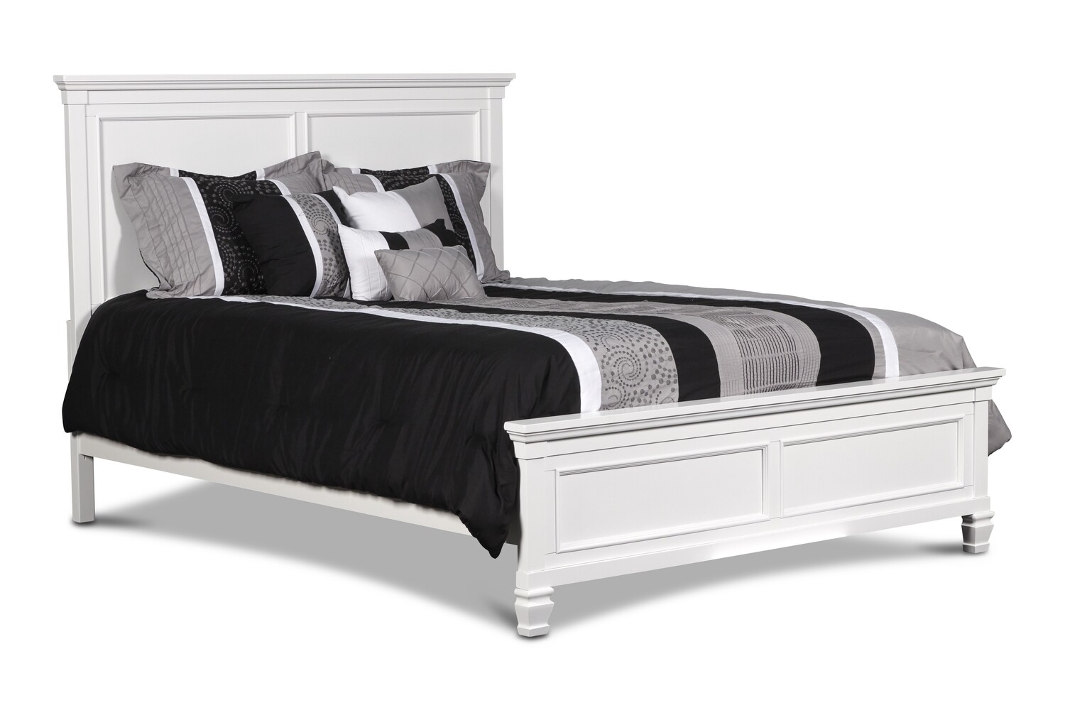 TAMARACK KING BED - WHITE