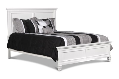 TAMARACK QUEEN BED - WHITE