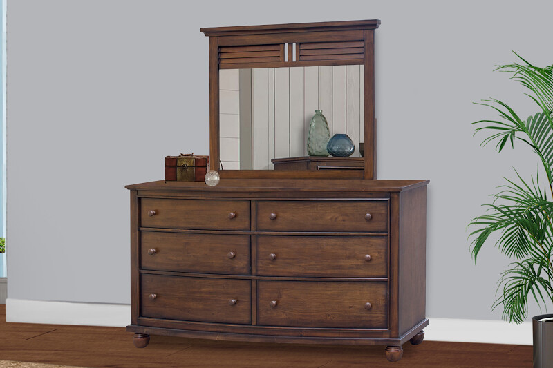 NANTUCKET MIRROR - ALL SPICE