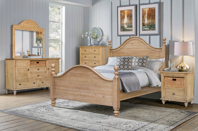HAMPTON QUEEN 5PC SET - SANDSTONE
