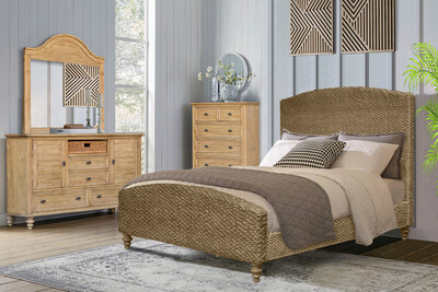 HAMPTON KING BED (PACIFIC COAST SEAGRASS)