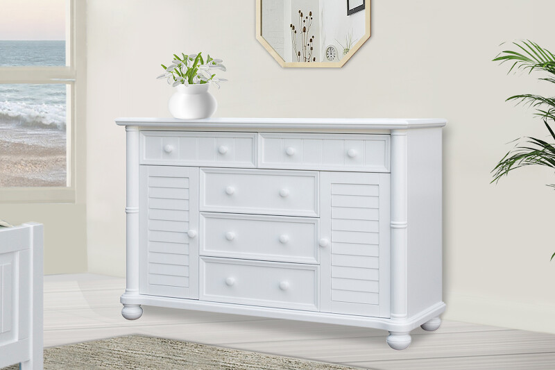 BEACHFRONT DRESSER - PURE WHITE