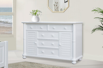 BEACHFRONT DRESSER - PURE WHITE