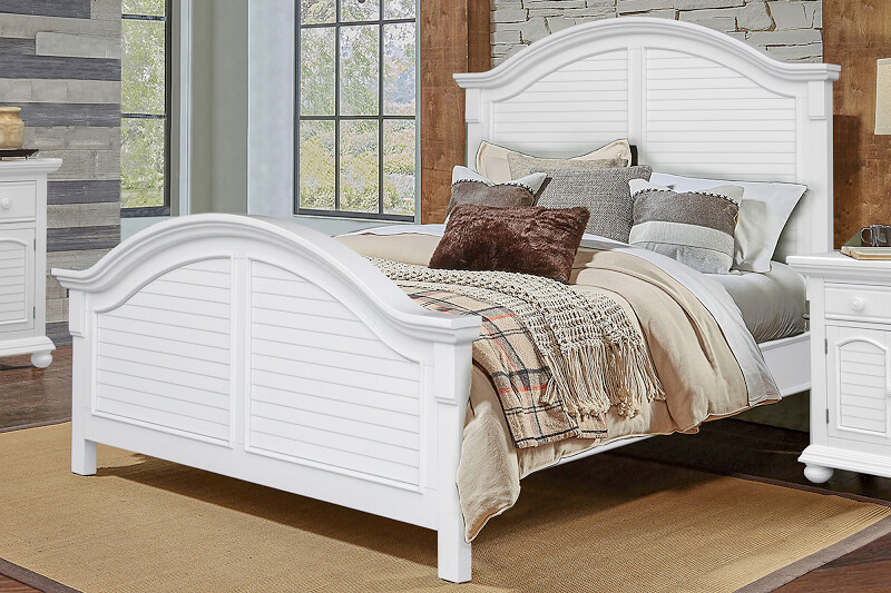 CAPE COD KING BED - WHITE