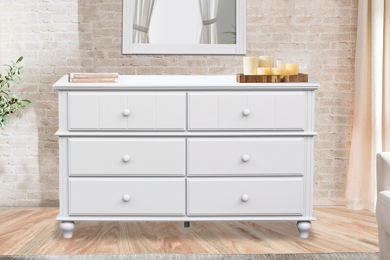 ABACOA DRESSER - WHITE