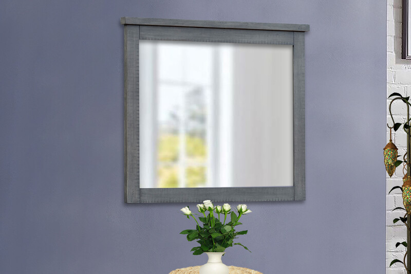BROOKFIELD MIRROR - FOSSIL GREY