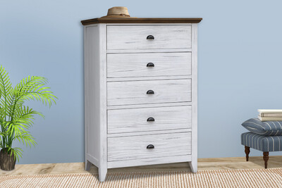 TUSCANY CHEST - WHITE