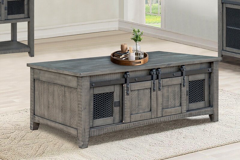 STOCKTON COFFEE TABLE- ANTIQUE ASH