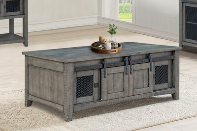 STOCKTON COFFEE TABLE- ANTIQUE ASH