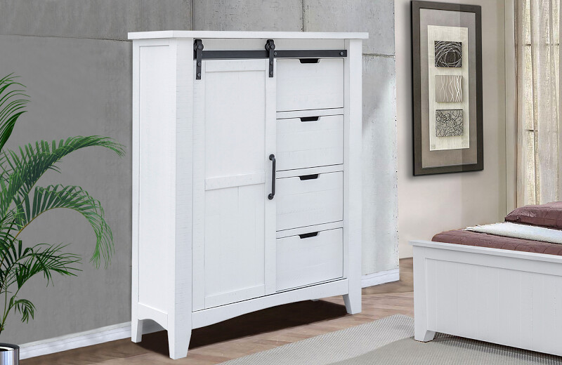 STOCKTON CHEST- VINTAGE WHITE
