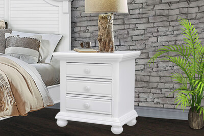 CAPE COD DOOR NIGHTSTAND - WHITE
