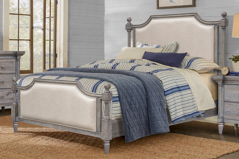 GREY SUMMIT QUEEN BED