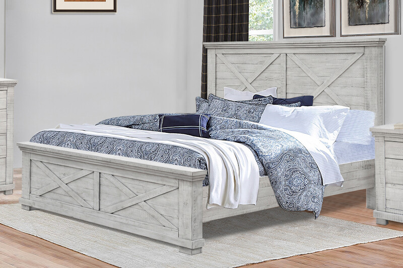 CROSSING LAKES KING BED