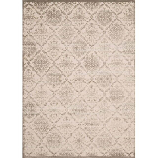 DAIS ELEGANT TRELLIS DARK TAUPE 5X8 (DISC)
