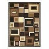 URBAN TRENDS GEO BROWN 5X8 (DISC)