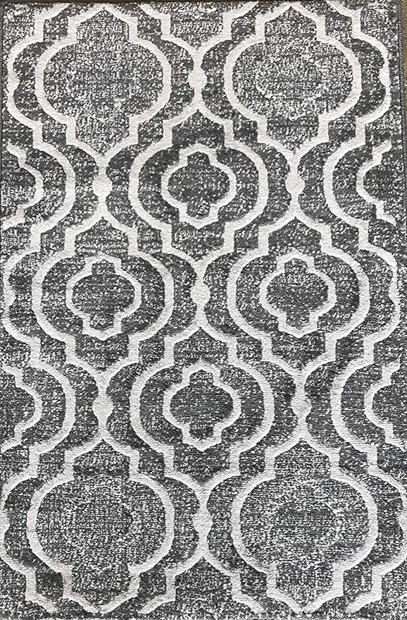 697 LIFESTYLES SILVER RUG 5X7