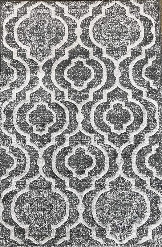 697 LIFESTYLES SILVER RUG 5X7
