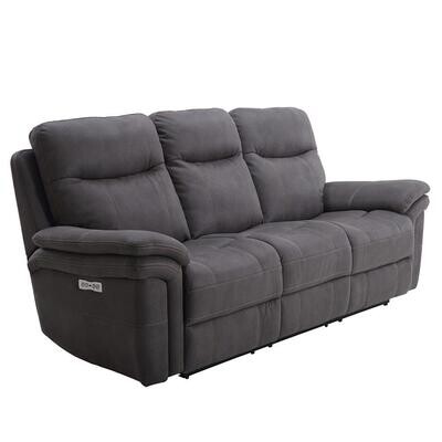 MASON RECLINING SOFA - CHARCOAL