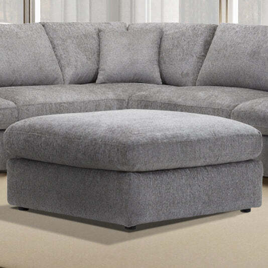 SURRENDER CASTER OTTOMAN - BURMESE NATURE