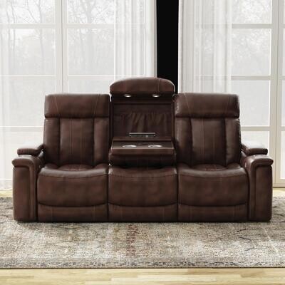 ROYCE POWER SOFA - FANTOM BROWN