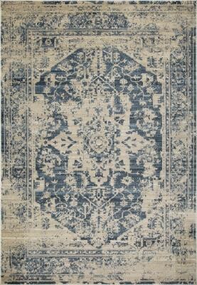 HERITAGE 9367 IVORY/BLUE ELEGANCE 7X10