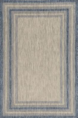 PROVO 5756 GREY/DENIM CAPE COD 5X7 Indoor/Outdoor Rug