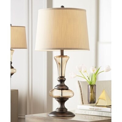 OLIVE GLOW TABLE LAMP (DISC)