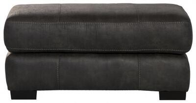 GRANT OTTOMAN- STEEL