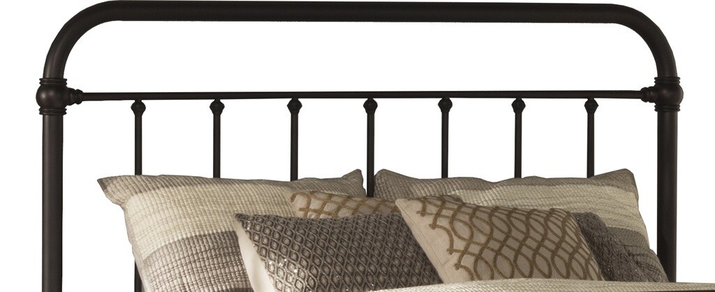 KIRKLAND KING HEADBOARD - DARK BRONZE