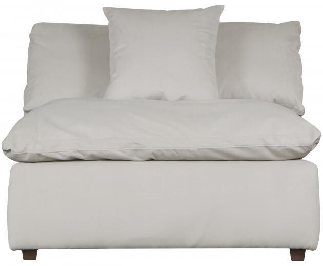 POSH ARMLESS CHAIR - PORCELAIN